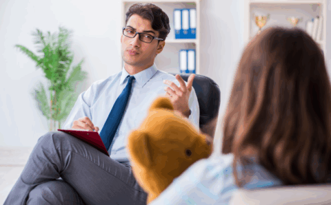 cute male therapist