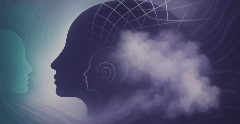 Interconnected Minds in Ethereal Space