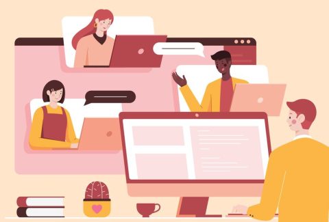 Online team communication