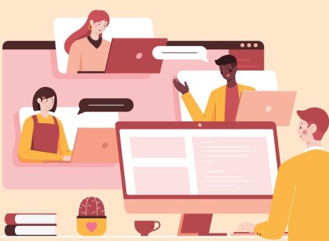 Online team communication